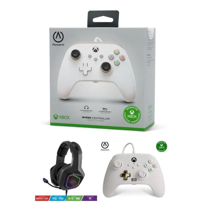 Spirit of Gamer Elite-H50 Black Edition Casque Gaming RGB 50mm