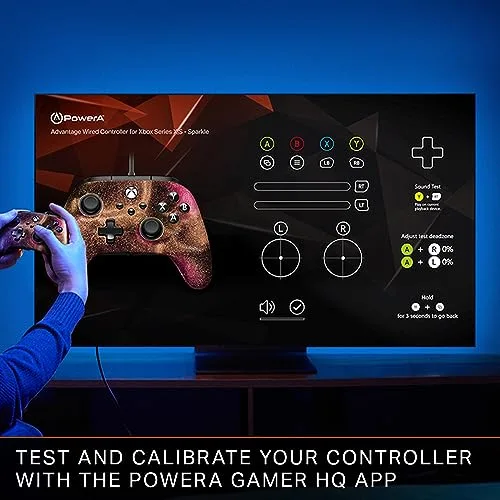 Manette Gamepad PowerA XBGP0140-01 Filaire USB-C Xbox Noir - vue 7