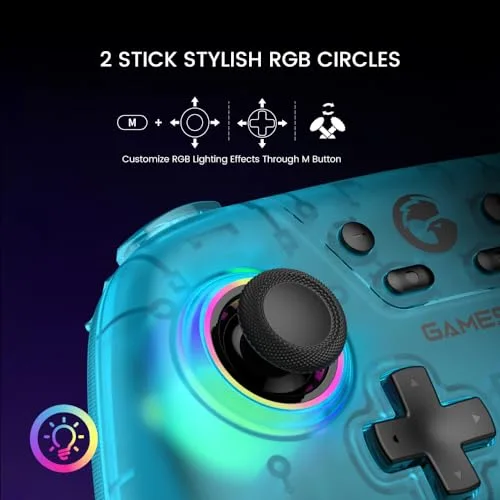 Manette GameSir T4n Nova Wireless Turquoise - vue 3