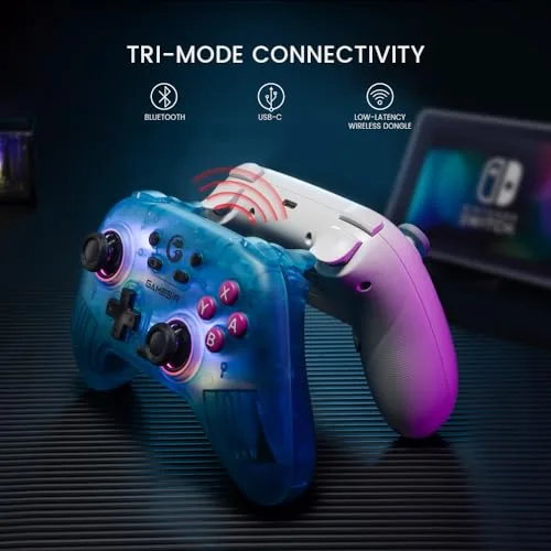 Manette GameSir T4n Nova Wireless Turquoise - vue 4