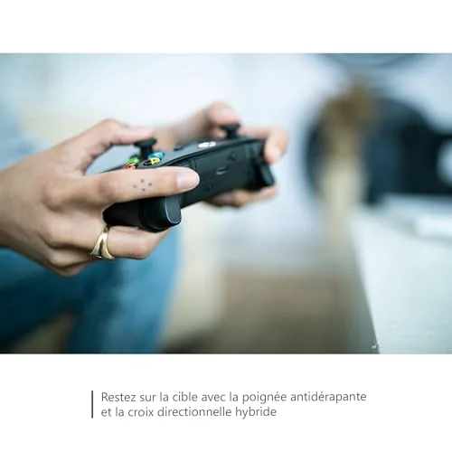 Manette Microsoft Xbox Sans Fil Noir Carbon - vue 6