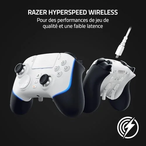 Manette Razer Wolverine V2 Pro Blanc PS5/PC - vue 2