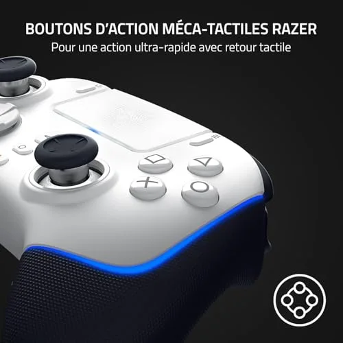 Manette Razer Wolverine V2 Pro Blanc PS5/PC - vue 3