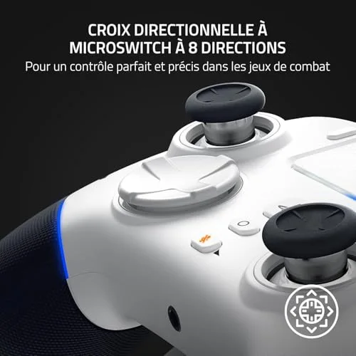 Manette Razer Wolverine V2 Pro Blanc PS5/PC - vue 5