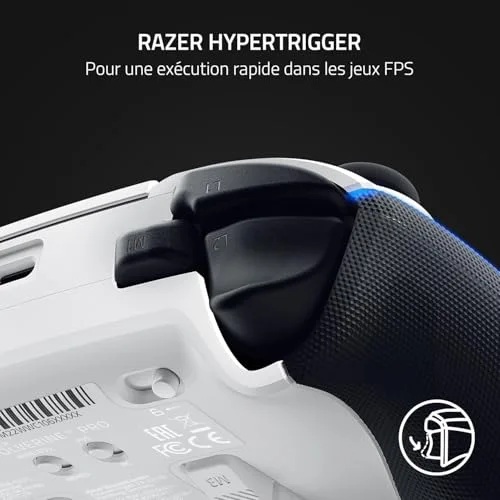 Manette Razer Wolverine V2 Pro Blanc PS5/PC - vue 6