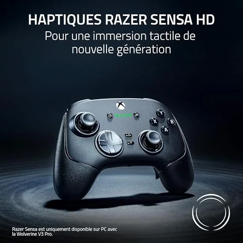 Manette Razer Wolverine V3 Pro Blanche - vue 5