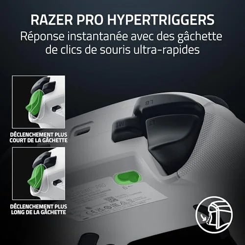 Manette Razer Wolverine V3 Pro Blanche - vue 8
