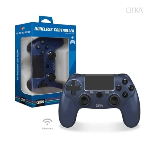 Hyperkin Cirka NuForce Wireless Game Controller for PS4 Bleu