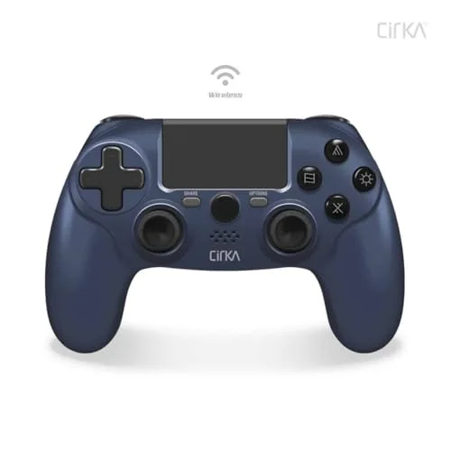 Manette sans fil pour PS4 - Hyperkin - Bleu - Retour de vibration - Technologie de détection de mouvement - vue 2