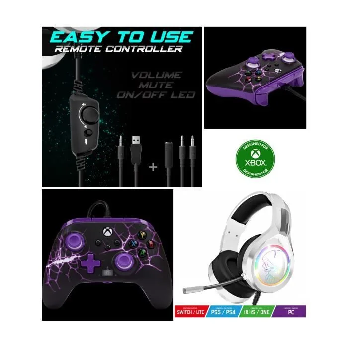 PowerA Enhanced Wired Controller Xbox Blanc