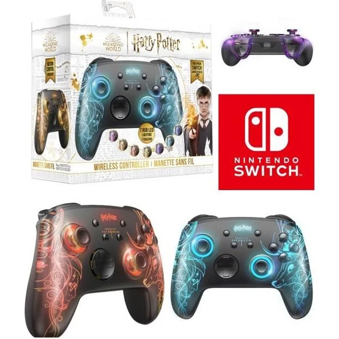 Freaks and Geeks Manette Switch Harry Potter Patronus RGB Sans Fil