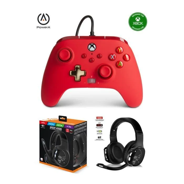 PowerA Xbox One-S/X PC Rouge Edition