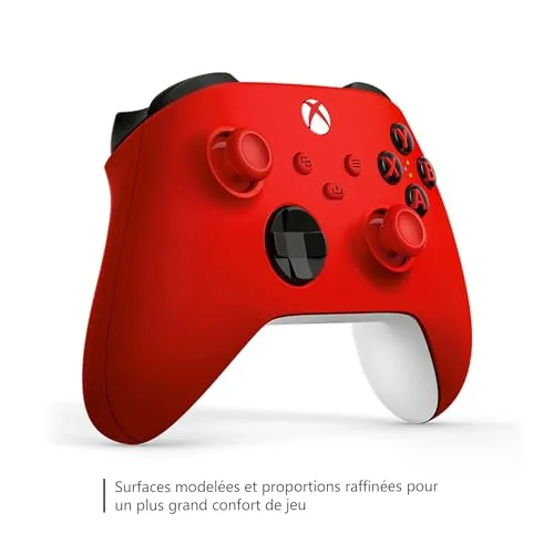 Microsoft Xbox Series X Controller Rouge - vue 3