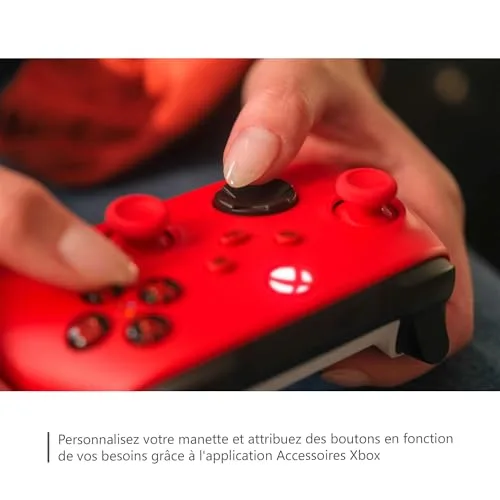Microsoft Xbox Series X Controller Rouge - vue 7