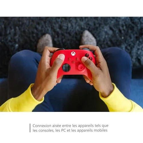 Microsoft Xbox Series X Controller Rouge - vue 8