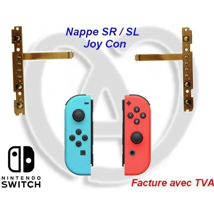 Nappe SR&SL Générique pour Joy-Con Droit Nintendo Switch