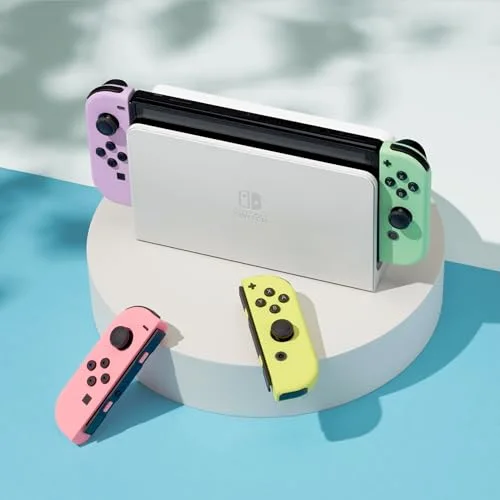 Nintendo Switch Joy-Con Set Gauche/Droite Rose/Jaune - vue 4
