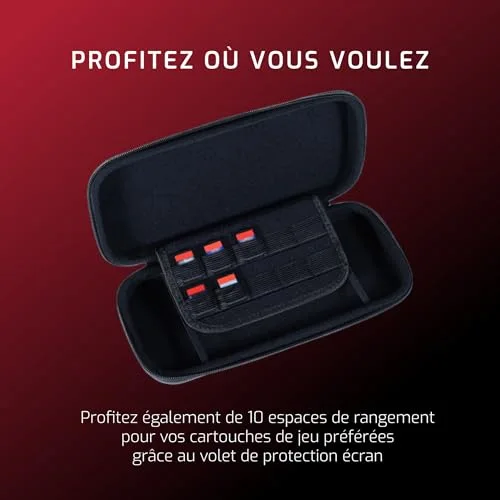 Pack de démarrage - ONLAN - Nintendo Switch 2 - Sacoche noire + Protection décran + Thumbsticks - vue 5
