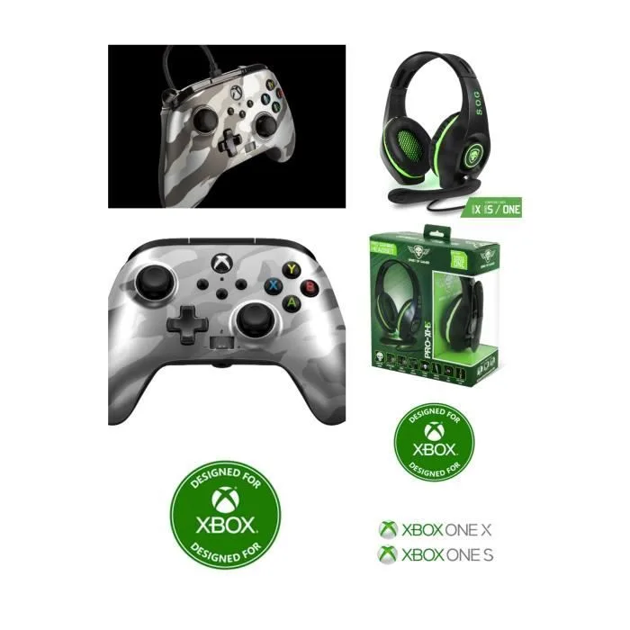 Spirit of Gamer PRO-XH5 Camouflage Artic