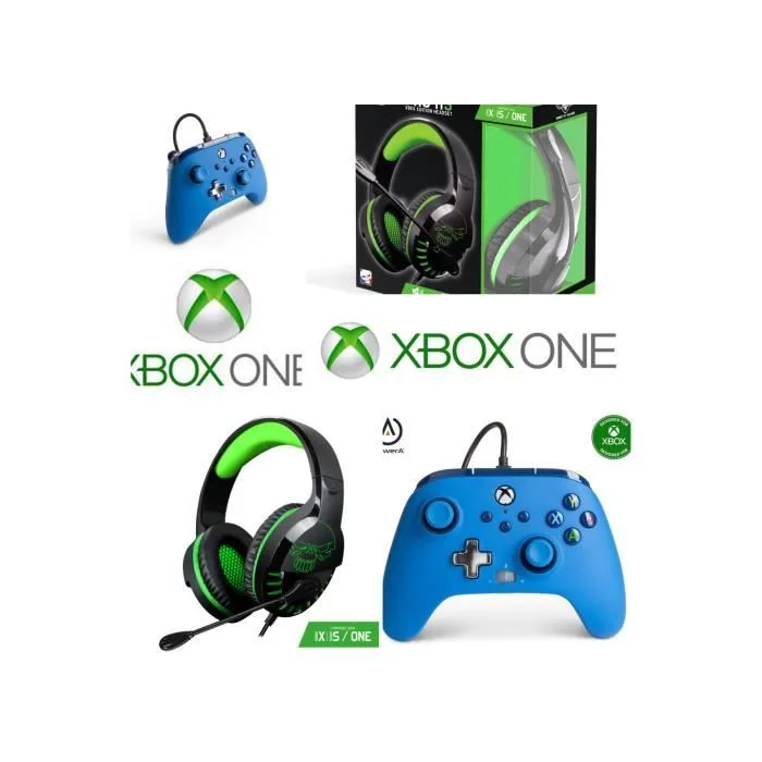 Spirit of Gamer Pack Manette Xbox One-S-X-PC + PRO H3