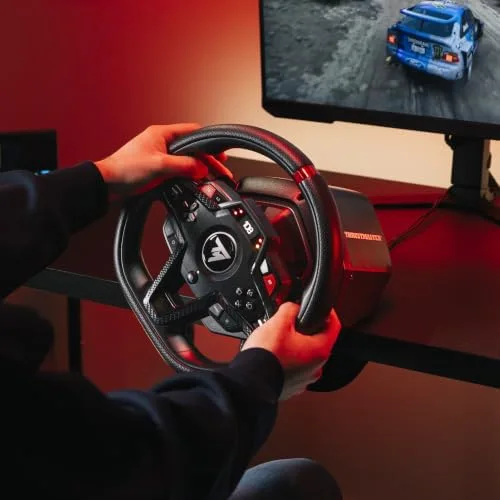 Pack volant - THRUSTMASTER - T248R Shifter Pack - Volant T248R - Levier de vitesse TH8S - Pédalier PC PlayStation - vue 4
