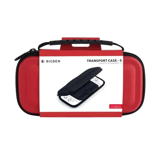 BigBen Pochette de rangement Nintendo Switch Lite Rouge