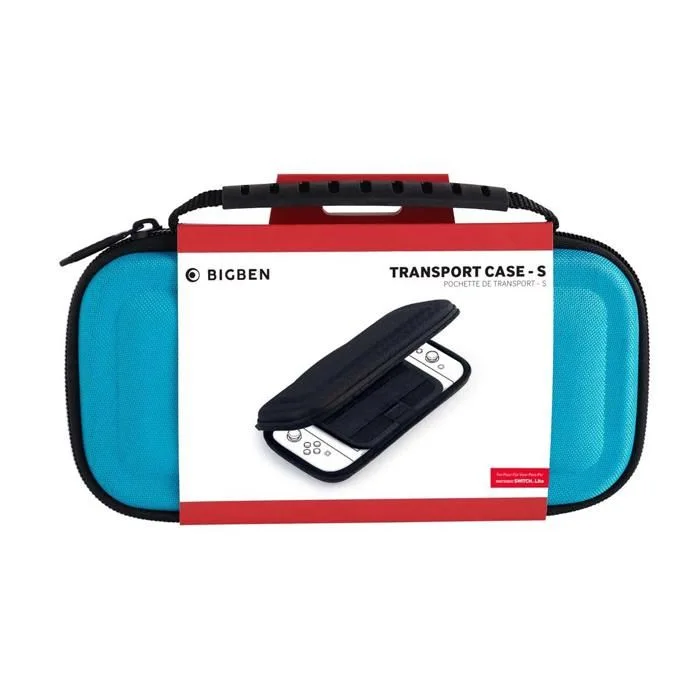 BigBen Interactive Pochette de rangement Switch Lite bleue