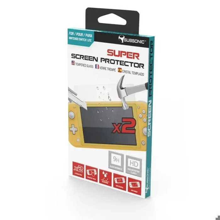 Subsonic protection écran verre trempé Switch Lite