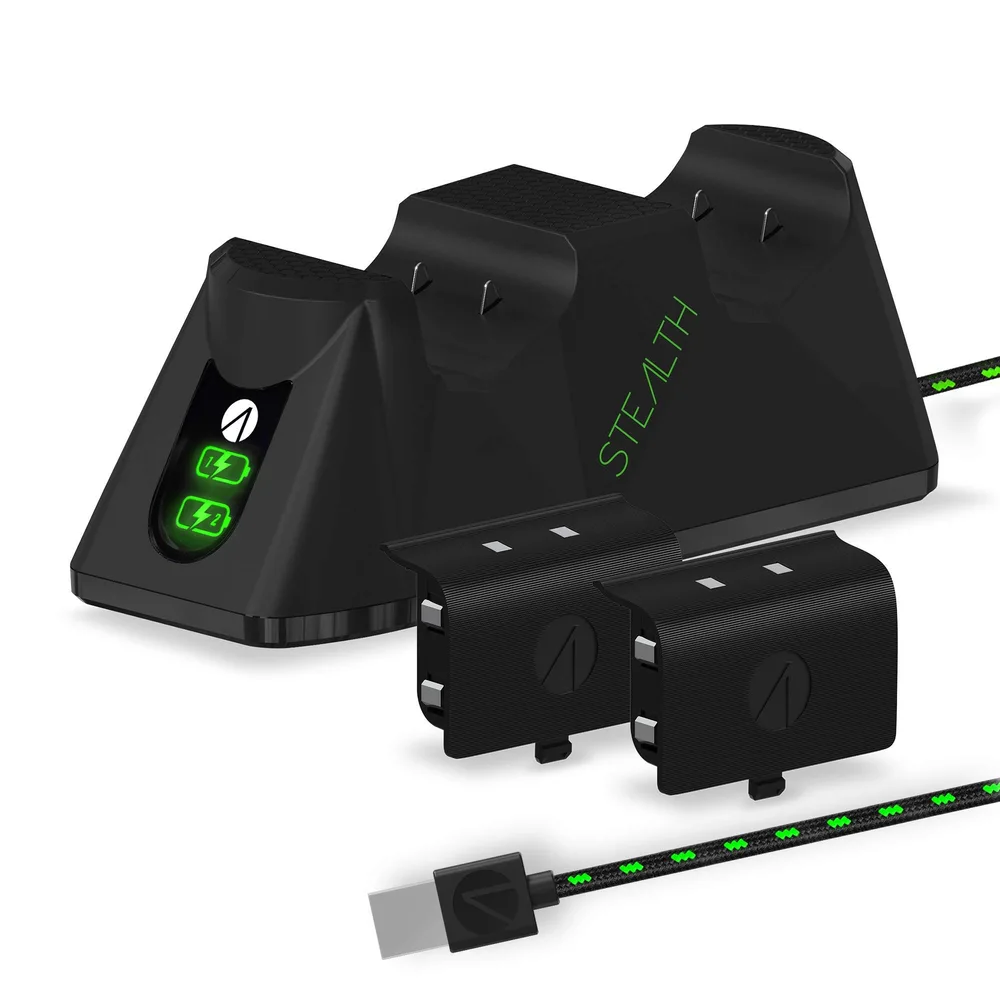 Stealth Dual USB Twin Battery Packs Chargeur Manettes Xbox Series X/S Noir - 6.99 EUR et comparatif - vue 3