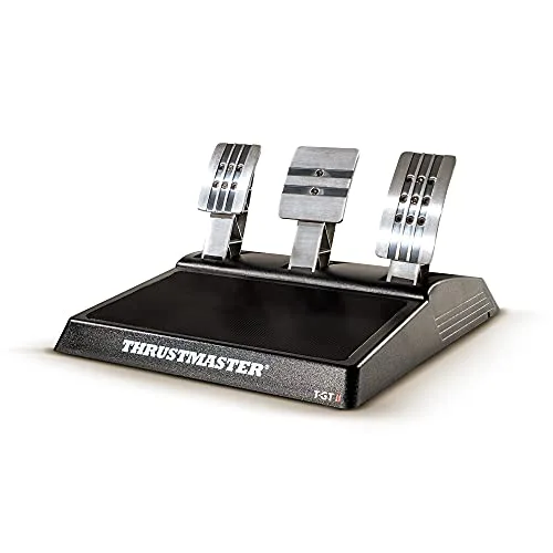 Thrustmaster T-GT II volant sous licence officielle PlayStation 5 et Gran Turismo avec un pédalier 3 pédales (compatible - vue 5