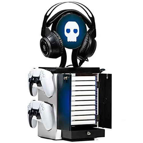 Numskull Game Storage Tower support manettes et casque