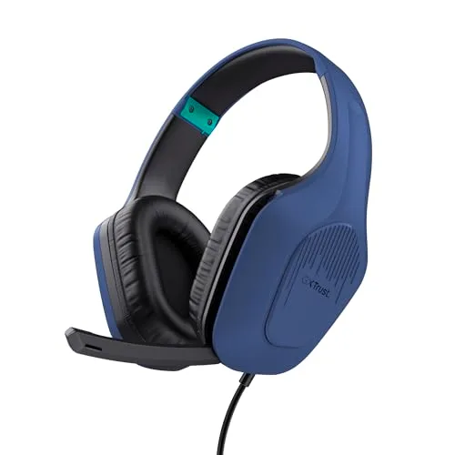 Trust GXT 418B Rayne Casque Gaming Léger 50mm Bleu