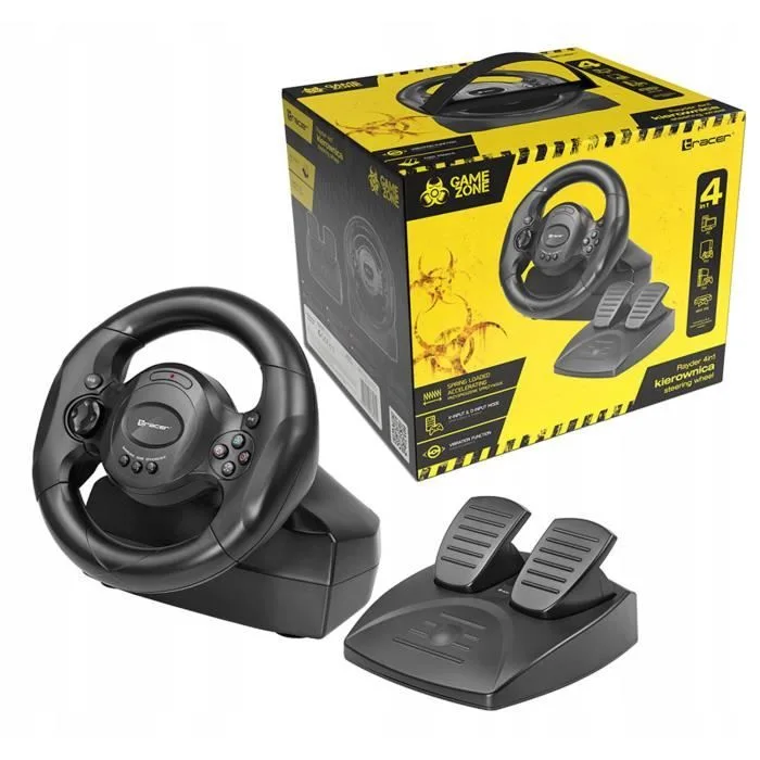 Tracer Rayder 4in1 Volant PC PS3 PS4 Xbox One