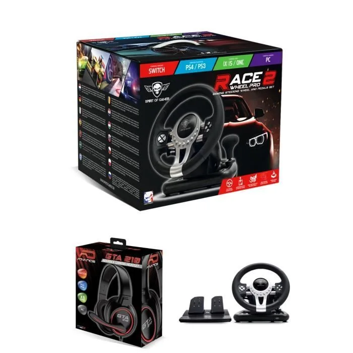 Subsonic Superdrive SV450 Volant et Pédalier Multiplateforme