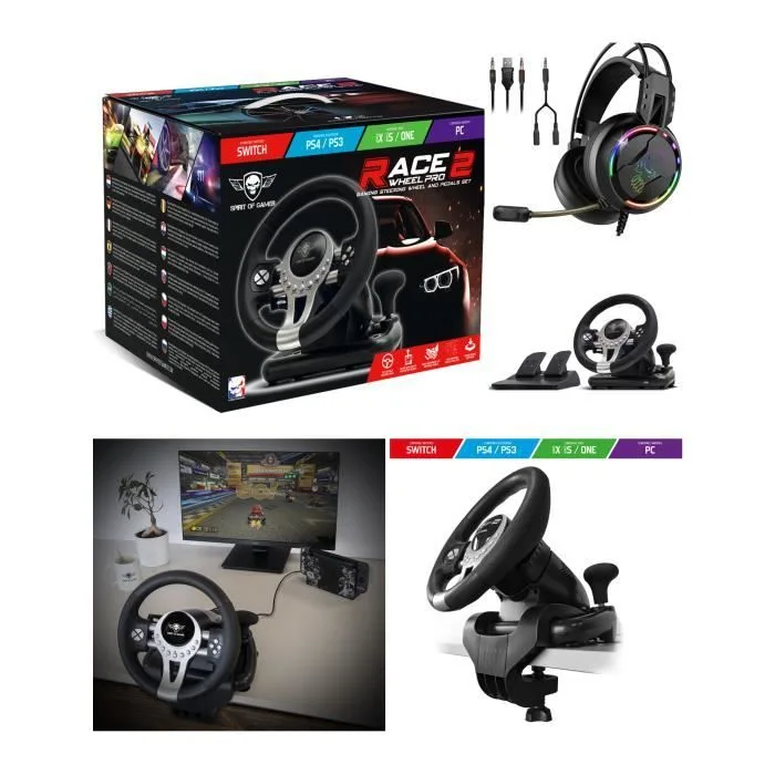 Spirit of Gamer Race Wheel Pro 2