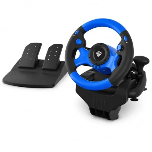 Natec Genesis Seaborg 350 Volant + Pédales 180° USB Filaire