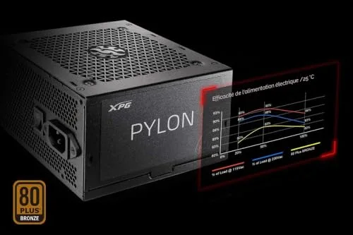 Adata XPG Pylône 650W 80+ Bronze - vue 4