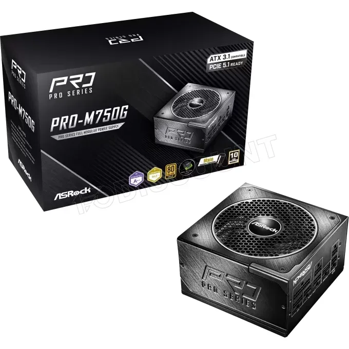 ASRock PRO-M750G 750W 80+ Gold ATX 3.1