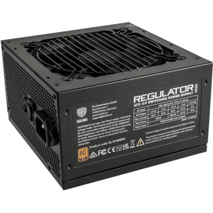 Kolink Regulator 1000W 80+ Gold ATX 3.0