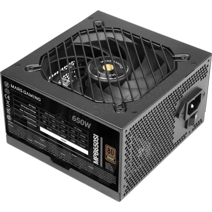 Mars Gaming MPB650PSI 650W 80+ Gold modulaire