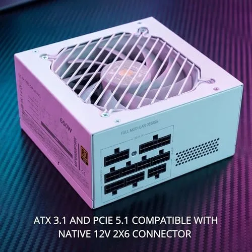 Alimentation PC - MARS GAMING - MPB650PSI - 650W - 80 PLUS Gold - ATX 3.1 PCIe 5.1 - vue 4