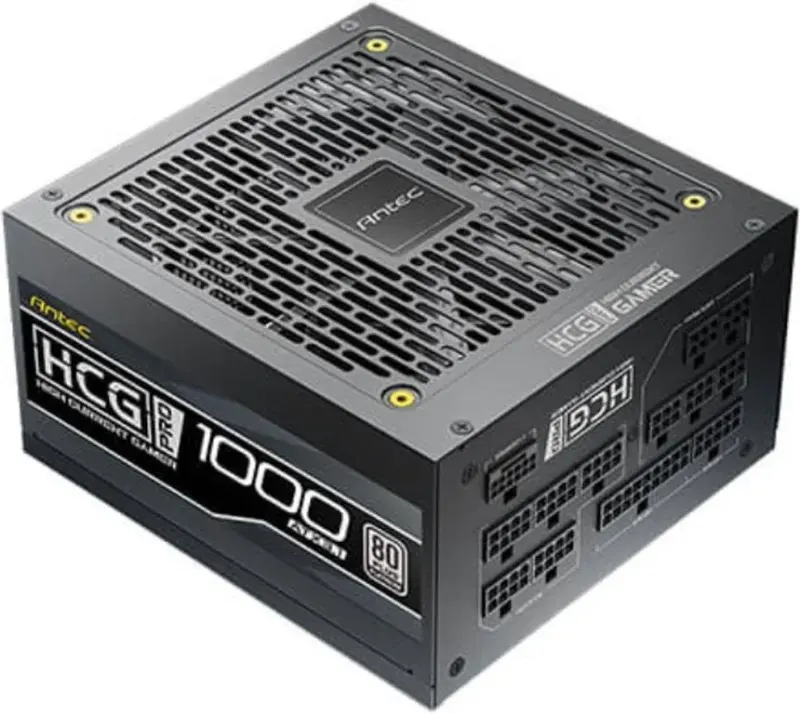 Alimentation ANTEC HCG1000 Pro Platinum 1000W ATX 3.1 80 PLUS Platinum 100% modulaire - alimentation vue principale