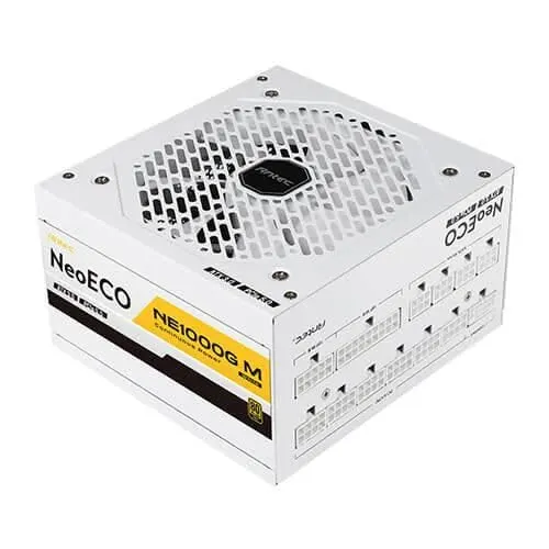 Antec Neo ECO Modular NE1000G M White ATX 3.0 unité d'alimentation d'énergie 1000 W 20+4 pin ATX Blanc - alimentation vue principale