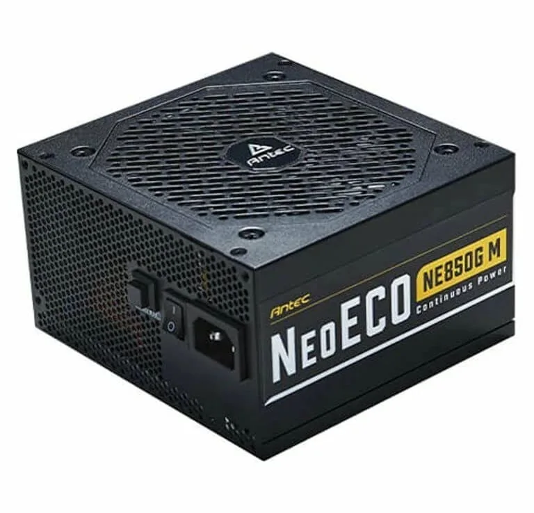Antec Neo ECO Modular NE850G M EC unité d'alimentation d'énergie 850 W 20+4 pin ATX ATX Noir - alimentation vue principale