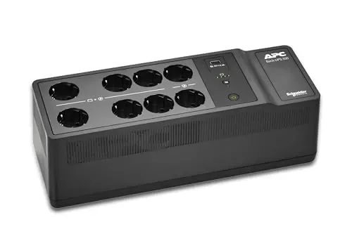 Alimentation APC BE500G2-IT 500VA 300W 8 sorties USB Type-A Noir - alimentation vue principale