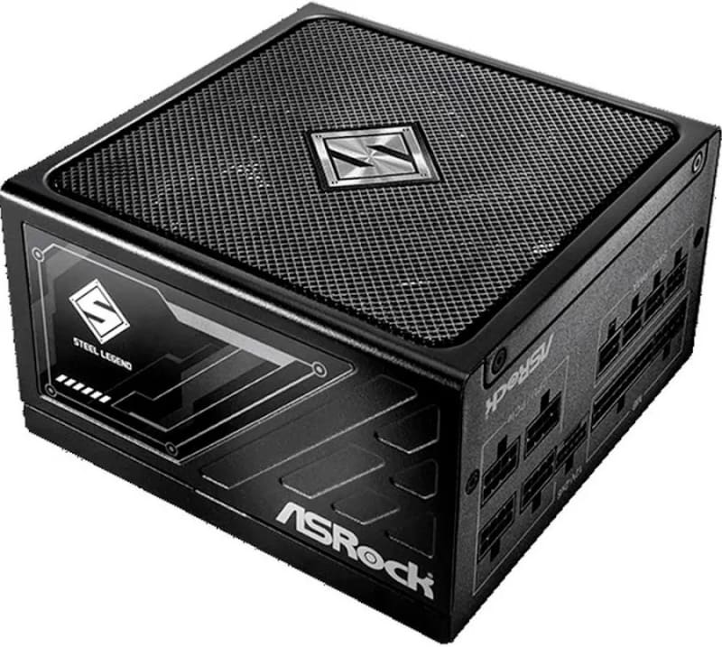 Bloc d'alimentation Asrock 750 W 80 PLUS Gold Steel Legend, protection totale, noir - image 4