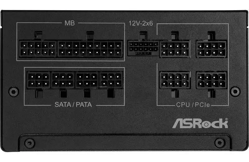 ASRock ATX 1000W - 80+ Gold - Steel Legend SL-1000G Noir - alimentation vue principale