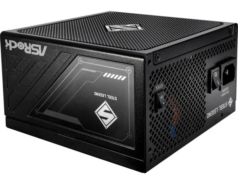 ASRock ATX 850W - 80+ Gold - Steel Legend SL-850G Noir - alimentation vue principale