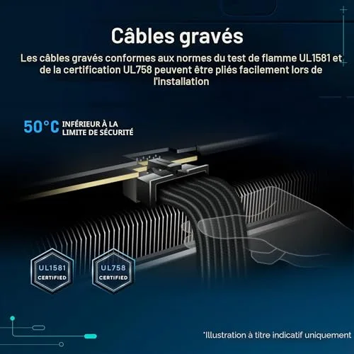 ASUS ASUS-PRO-WS-2200P 2200W modulaire - vue 5