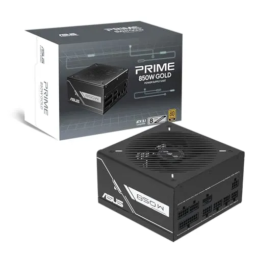 Alimentation ASUS Prime -850G 850W 80 PLUS Gold full modulaire - alimentation vue principale